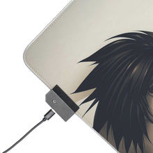 Load image into Gallery viewer, Light Yagami and L (Death Note) RGB LED Mouse Pad (Desk Mat)