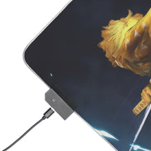 Load image into Gallery viewer, Zenitsu Agatsuma RGB LED Mouse Pad (Desk Mat)