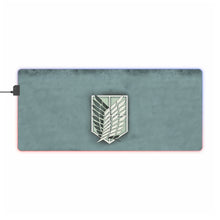 Load image into Gallery viewer, Anime Attack On Titan RGB LED Mouse Pad (Desk Mat)