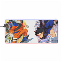 Load image into Gallery viewer, Naruto vs Sasuke RGB LED Mouse Pad (Desk Mat)