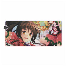 Load image into Gallery viewer, To Love-Ru: Darkness RGB LED Mouse Pad (Desk Mat)