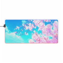 Load image into Gallery viewer, Sakura RGB LED Mouse Pad (Desk Mat)