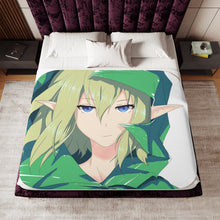 Load image into Gallery viewer, Is It Wrong to Try to Pick Up Girls in a Dungeon? Sherpa Blanket