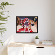 Load image into Gallery viewer, High School DxD Rias Gremory, Issei Hyoudou, Yuuto Kiba, Ddraig Canvas Framed Art Print