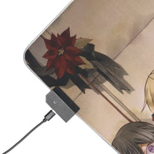 Load image into Gallery viewer, Pandora Hearts Gilbert Nightray, Alice Baskerville, Oz Vessalius RGB LED Mouse Pad (Desk Mat)