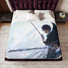 Load image into Gallery viewer, Anime Attack On Titan Sherpa Blanket