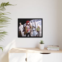 Load image into Gallery viewer, Steins;Gate Kurisu Makise, Mayuri Shiina, Itaru Hashida Canvas Framed Art Print