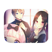 Load image into Gallery viewer, Kaguya, Chika and Miyuki Sherpa Blanket