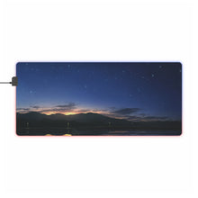 Load image into Gallery viewer, Anime Sunrise RGB LED Mouse Pad (Desk Mat)
