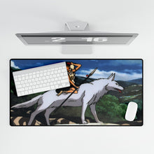 Load image into Gallery viewer, Anime Princess Mononoke Mouse Pad (Desk Mat)