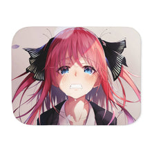 Load image into Gallery viewer, The Quintessential Quintuplets Nino Nakano Sherpa Blanket