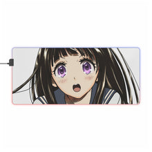 Load image into Gallery viewer, Hyouka Eru Chitanda RGB LED Mouse Pad (Desk Mat)