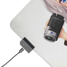Load image into Gallery viewer, Nao Tomori and Yusa Nishimori holding hands RGB LED Mouse Pad (Desk Mat)