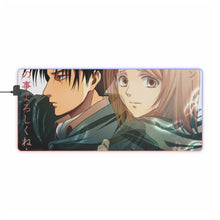 Load image into Gallery viewer, Anime Attack On Titan RGB LED Mouse Pad (Desk Mat)