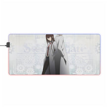 Load image into Gallery viewer, Anime Steins;Gate RGB LED Mouse Pad (Desk Mat)