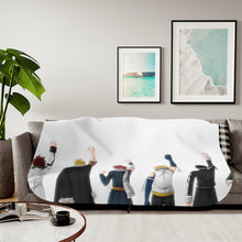 Load image into Gallery viewer, Fairy Tail Natsu Dragneel, Wendy Marvell, Gajeel Redfox Sherpa Blanket