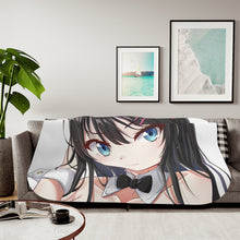 Load image into Gallery viewer, Rascal Does Not Dream Of Bunny Girl Senpai Sherpa Blanket
