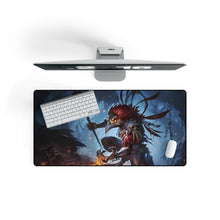 Load image into Gallery viewer, Necrowmancer Ah Puch Mouse Pad (Desk Mat)