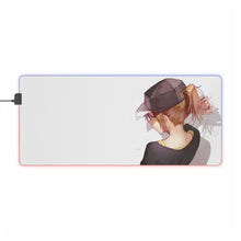 Load image into Gallery viewer, A Certain Scientific Railgun Mikoto Misaka RGB LED Mouse Pad (Desk Mat)