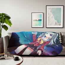 Load image into Gallery viewer, Nao Tomori holding a camera Sherpa Blanket