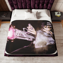 Load image into Gallery viewer, Soul Eater Death The Kid Sherpa Blanket