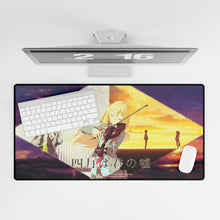 Load image into Gallery viewer, Anime Your Lie in April Mouse Pad (Desk Mat)
