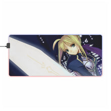 Load image into Gallery viewer, Fate/Stay Night RGB LED Mouse Pad (Desk Mat)
