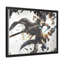 Load image into Gallery viewer, Kirito Canvas Framed Art Print