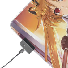 Load image into Gallery viewer, Magical Girl Lyrical Nanoha RGB LED Mouse Pad (Desk Mat)