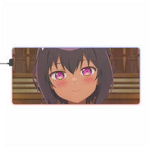 Load image into Gallery viewer, Lilith Welcoming her Young master RGB LED Mouse Pad (Desk Mat)