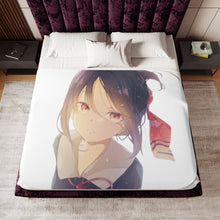 Load image into Gallery viewer, Kaguya Shinomiya Sherpa Blanket