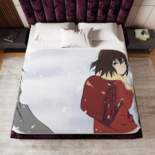 Load image into Gallery viewer, Anime ERASED Sherpa Blanket