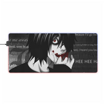 Load image into Gallery viewer, Anime Death Note RGB LED Mouse Pad (Desk Mat)