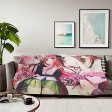 Load image into Gallery viewer, The Quintessential Quintuplets Nino Nakano Sherpa Blanket