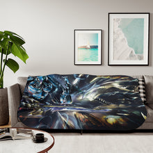 Load image into Gallery viewer, Cocytus Vs Lizardman Sherpa Blanket