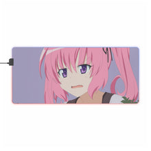 Load image into Gallery viewer, To Love-Ru RGB LED Mouse Pad (Desk Mat)