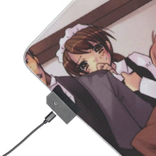 Load image into Gallery viewer, The Melancholy Of Haruhi Suzumiya RGB LED Mouse Pad (Desk Mat)