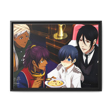 Load image into Gallery viewer, Black Butler Canvas Framed Art Print