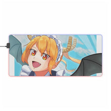 Load image into Gallery viewer, Miss Kobayashi's Dragon Maid RGB LED Mouse Pad (Desk Mat)
