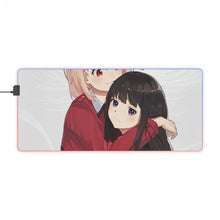 Load image into Gallery viewer, Lycoris Recoil Takina Inoue, Chisato Nishikigi RGB LED Mouse Pad (Desk Mat)