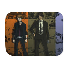 Load image into Gallery viewer, Psycho-Pass Inspecters Sherpa Blanket