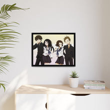 Load image into Gallery viewer, Hyuoka main members Canvas Framed Art Print