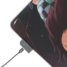 Load image into Gallery viewer, Nezuko Kamado RGB LED Mouse Pad (Desk Mat)