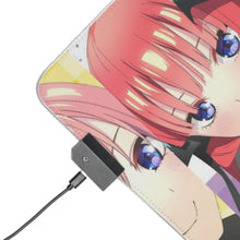 Load image into Gallery viewer, The Quintessential Quintuplets RGB LED Mouse Pad (Desk Mat)