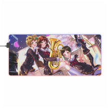 Load image into Gallery viewer, Sound! Euphonium Kumiko Oumae, Reina Kousaka, Hazuki Katou, Sapphire Kawashima RGB LED Mouse Pad (Desk Mat)