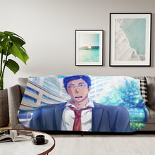 Load image into Gallery viewer, Kuroko's Basketball Daiki Aomine Sherpa Blanket