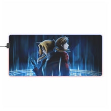 Load image into Gallery viewer, FullMetal Alchemist RGB LED Mouse Pad (Desk Mat)