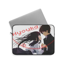 Load image into Gallery viewer, Eru Chitanda And Hōtarō Orekiholding hands together Laptop Sleeve