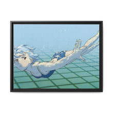 Load image into Gallery viewer, Neon Genesis Evangelion Rei Ayanami Canvas Framed Art Print