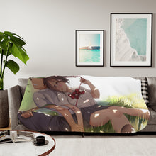 Load image into Gallery viewer, Your Name. Sherpa Blanket